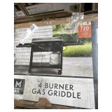 4- Burner gas griddle