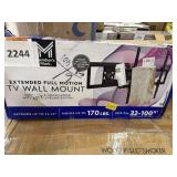 Extended full motion TV wall mount 32-100in