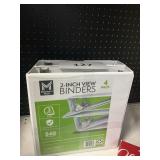 2in View binders 4 pack