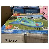 Water slide oasis w/ aqua cave