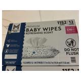 Premium baby wipes 1152 ct