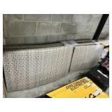 2pk Wicker chaise
