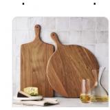 Set of 2 Acacia charcuterie boards