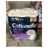 Cottonelle ultra soft 24 mega rolls