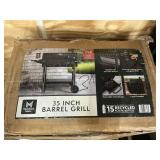 35in Barrel grill