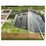 Lifetime outdoor storage shed 74.6inHx58inDx93.7iW