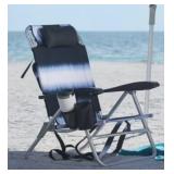 Beach chair ombre