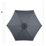10ft Umbrella in cast charcoal
