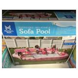 Sofa pool oversized inflatable