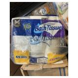 Bath tissue 45 arge rolls
