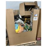 Misc box lot-MUST Take all- damaged