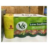 V8 8 cans