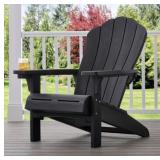 3- Keter adirondack chairs- black