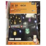 Eco scapes LED cafe lights 24 ft
