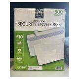 Security envelopes 500 ct