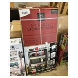 5-Tier deep storage rack
