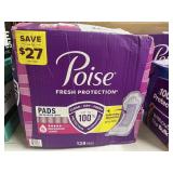 Poise 128 pads