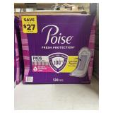 Poise 128 pads