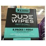 Dude wipes XL 400 ct