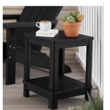 Keter deluxe side table -black