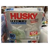 Husky drum liners 55gal 80 bags