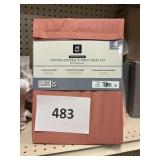 Cotton-Lyocell 4-pc sheet set 4pcs Twin