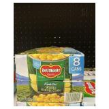 Del Monte whole kernel corn 8 cans