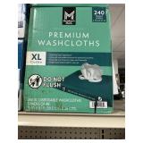 Premium washcloths 240 moist wipes