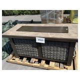Outdoor fireplace