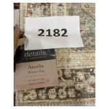 Details Amelie runner rug 2ft7inx7ft10in