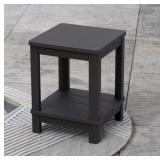 Keter deluxe side table graphite