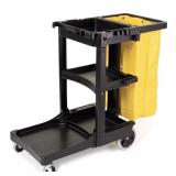 Rubbermaid janitiral cleaning cart