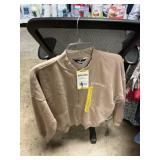 Spalding fleece bomber jacket M