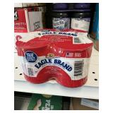 Eagle Brand condensed milk 4 cans