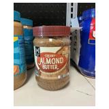 Creamy almond butter 3-24 oz