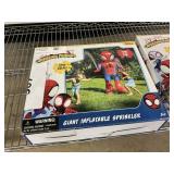 Marvel Spidey giant inflatable sprinkler 20ft