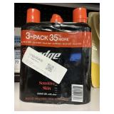 Edge shave gel 3 cans