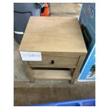 1-Drawer nigh stand -edge has a mark