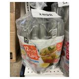 12 fl oz Clear cups 172 ct