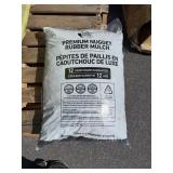 Rubber mulch 1.5 cu ft bag