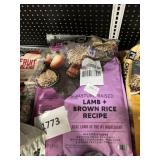 Lamb & brown rice 35lb