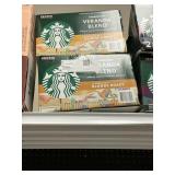 Starbucks blonde roast  72 K cups