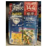 Ziploc slide storage 144 variety