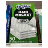Swifer hair magnet HD 50 dry cloths