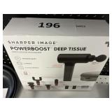 Sharper Image powerboost deep tissue massager