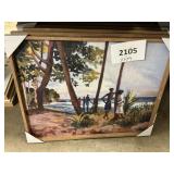 Threshold 30inx24in wall art canvas