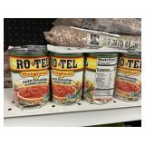 Ro Tel diced tomatoes & green chilies 8 cans