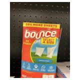 Bounce dryer sheets  400 ct