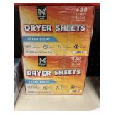 Dryer sheets 2-240ct