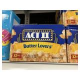 Act II butterlovers popcorn 32 bags